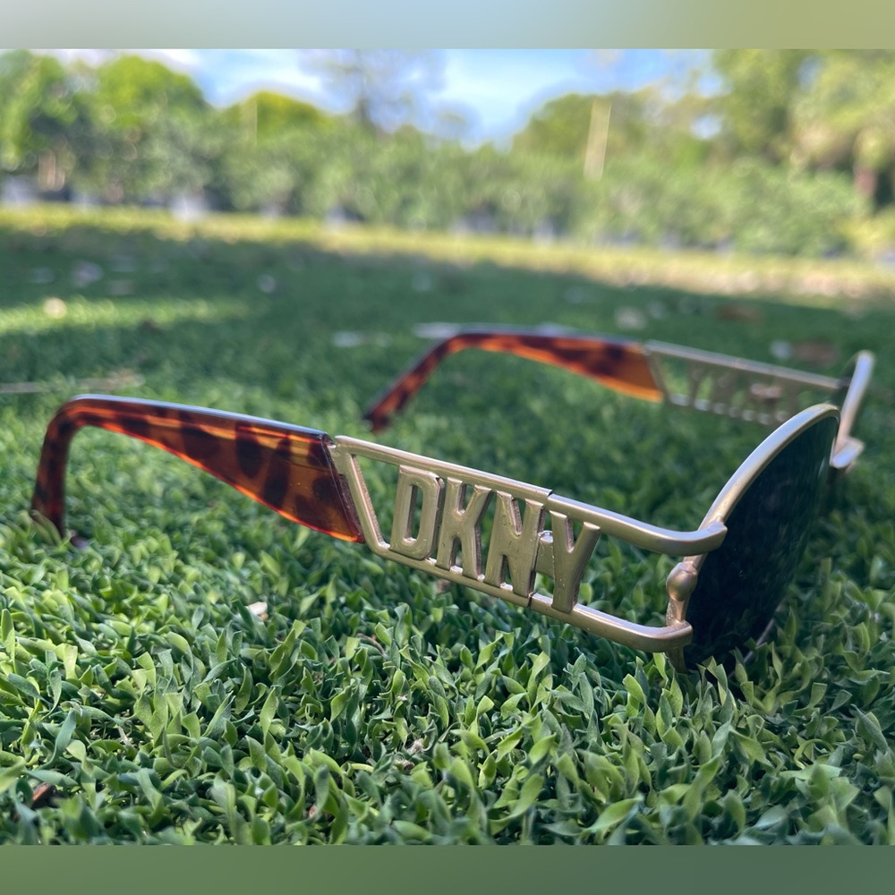 Gold Detailed DKNY Sunglasses